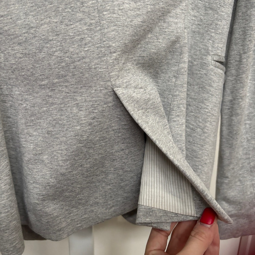 Zara Basic Size XS Grey Blazer - image 7